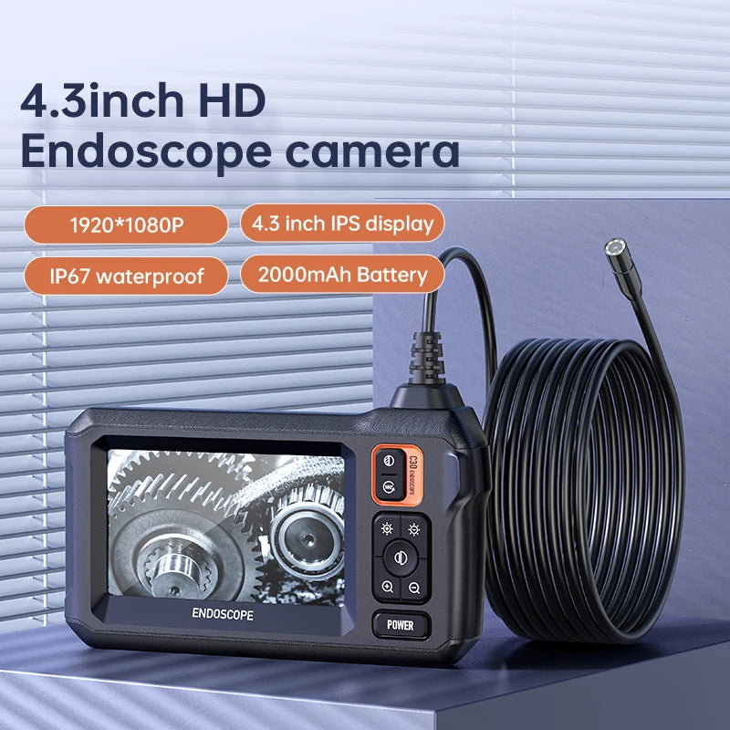 Industrial Endoscope 4.3inch IPS Screen